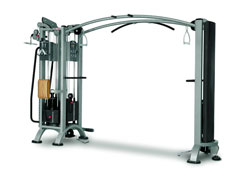 4-Station multi Gym + cable Station with bar