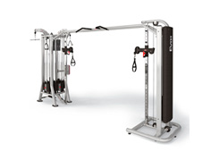 4 - Station Multi Gym + Adjustable Cable Station With Bar