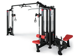Jungle Machine HLP + Adjustable Cable Station with bar